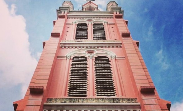 【ホーチミン】ピンクの教会とフォトジェニック巡りツアー